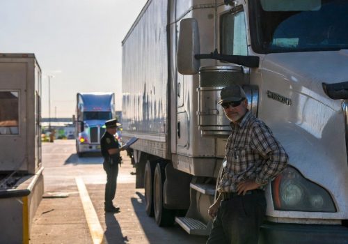 Trucking company vehicle requiring DOT and IFTA filings