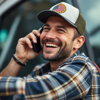 Trucker calling WP Truck Solutions for compliance support