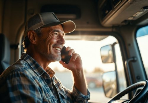 Trucking company vehicle requiring DOT and IFTA filings